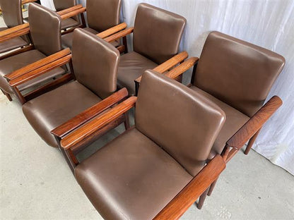 Sedie/poltroncine Finn Juhl vintage design danese anni 60 [j44255]