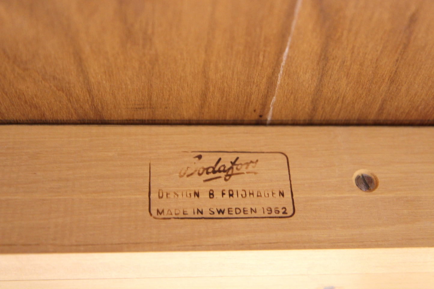 Tavolo "Diamant" Bertil Fridhagen design svedese vintage anni 60 [sw24370]