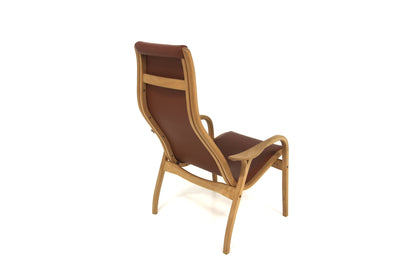 Poltrona "Lamino" Yngve Ekström design svedese vintage anni 60 [sw24554] misure L.70 H.101/41 P.78