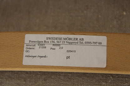 Poltrona "Lamino" Yngve Ekström design svedese vintage anni 60 [sw24554] misure L.70 H.101/41 P.78