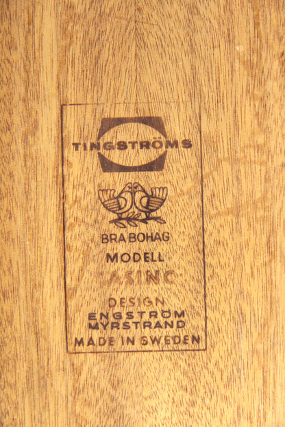 Comodino "Casino" Engström&Myrstrand design svedese vintage anni 50 [sw24559] misure L.50 P.47 H.48