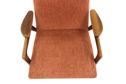Poltrona "Ruster" Yngve Ekström design svedese vintage anni 60 [sw24612] misure L.68 H.97 P.86