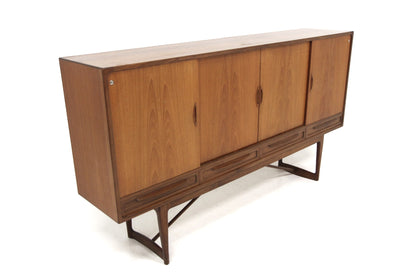 Credenza nr.38" NM design danese vintage anni 60 [sw24644] misure L.110 H.115,5 P.45