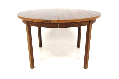 Tavolo tondo Troeds Bjärnum design svedese vintage anni 60 [sw24645] misure L.119+45+45 H.73