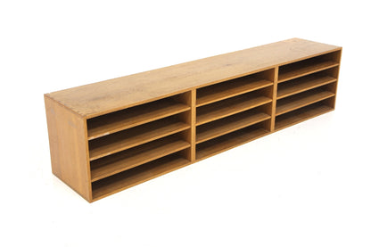 Sideboard libreria design danese vintage anni 60 [sw24704] misure L.123 H.28 P.25