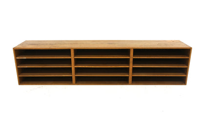 Sideboard libreria design danese vintage anni 60 [sw24704] misure L.123 H.28 P.25