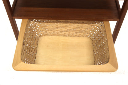 Porta lana design danese vintage anni 60 [sw24752] misure L.60 H.60 P.40