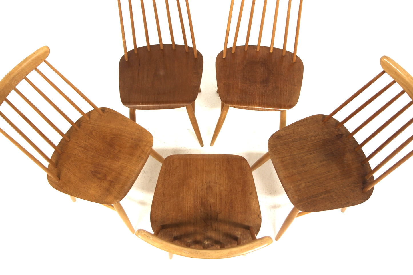 Sedie Edsbyverken design danese vintage anni 60 [sw24800] misure L.46 H.81 P.45