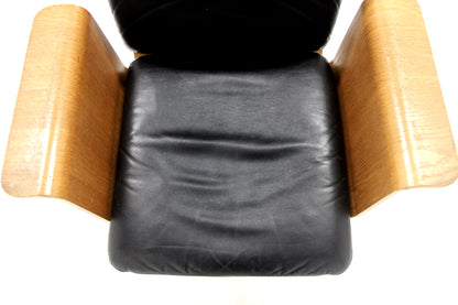 Poltroncina design danese vintage anni 50 [sw24854] misure L.73 H.93/50 P.63