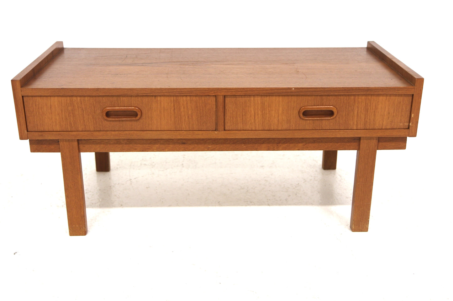 Tavolino portaTv design svedese vintage anni 60 [sw24950] misure L.85 H.38 P.40