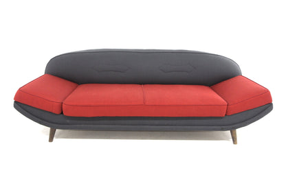 Divano Attributed to Folke Jansson design svedese vintage anni 50 [sw25009] misure L.207 H.68 P.85