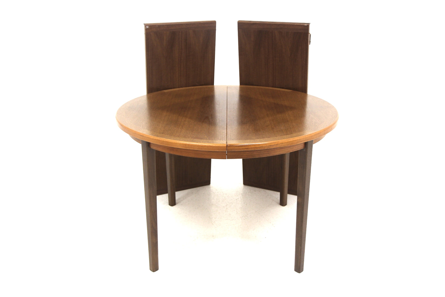 Tavolo tondo design svedese vintage anni 60 [sw25031] misure L.110+43+43 H.73