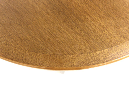 Tavolo tondo design svedese vintage anni 60 [sw25031] misure L.110+43+43 H.73