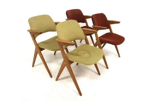 Poltroncine "502-026" Bengt Ruda for NK design svedese vintage anni 50 [sw25039] misure L.57 H.75 P.53