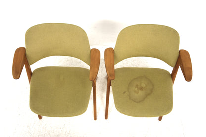 Poltroncine "502-026" Bengt Ruda for NK design svedese vintage anni 50 [sw25039] misure L.57 H.75 P.53