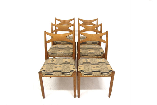 Sedie "Vinga" Svante Skogh design svedese vintage anni 60 [sw25045] misure L.47 H.76 P.50
