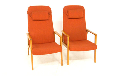 Poltrone design svedese vintage anni 50 [sw25062] misure L.62 H.100 P.65