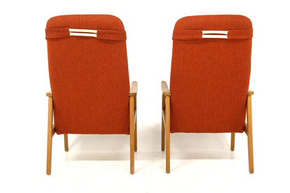 Poltrone design svedese vintage anni 50 [sw25062] misure L.62 H.100 P.65