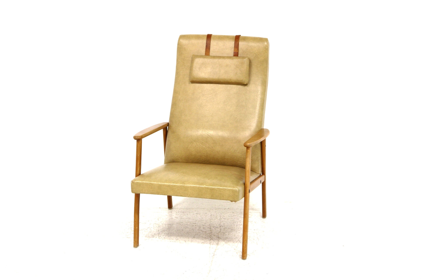 Poltrona design svedese vintage anni 50 [sw25069] misure L66 H.100 P.64