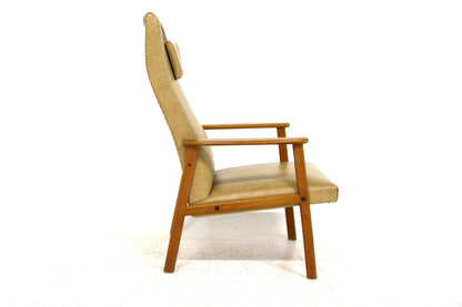 Poltrona design svedese vintage anni 50 [sw25069] misure L66 H.100 P.64