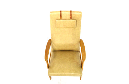 Poltrona design svedese vintage anni 50 [sw25069] misure L66 H.100 P.64