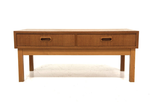 Tavolino portaTv design svedese vintage anni 60 [sw25302] misure L.75 H.33 P.35