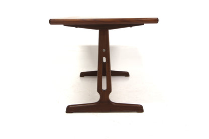 Tavolino design svedese vintage anni 60 [sw25309] misure L.130 H.57 P.60