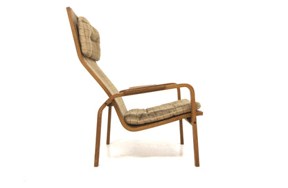Poltrona Yngve Ekström design svedese vintage anni 70 [sw25451] misure L.75 H.100 P.90