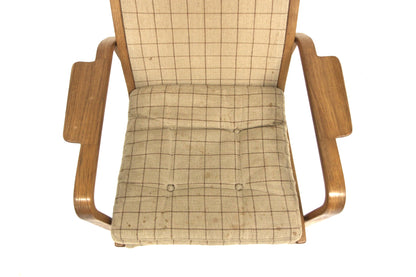 Poltrona Yngve Ekström design svedese vintage anni 70 [sw25451] misure L.75 H.100 P.90