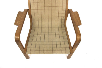 Poltrona Yngve Ekström design svedese vintage anni 70 [sw25451] misure L.75 H.100 P.90