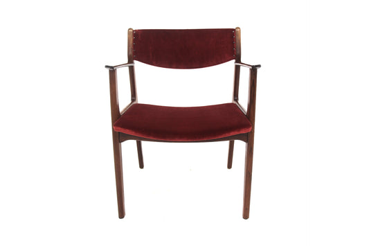 Poltroncine Henning Kjernulf design danese vintage anni 60 [sw25457] misure L.61 H.78 P.56