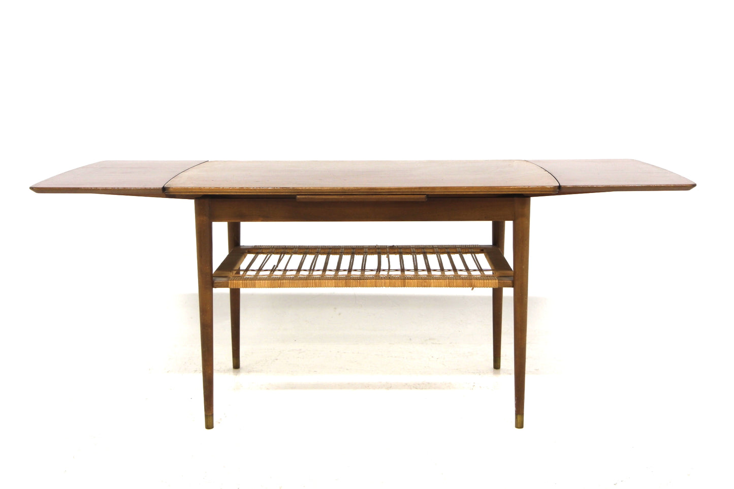 Tavolino design danese vintage anni 50 [sw25473] misure L.86 +28 +28 H.56 P.53