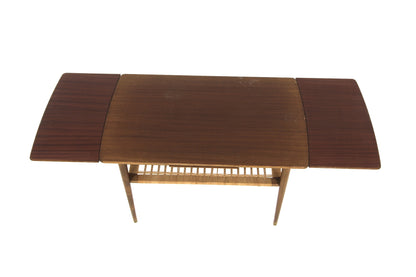 Tavolino design danese vintage anni 50 [sw25473] misure L.86 +28 +28 H.56 P.53
