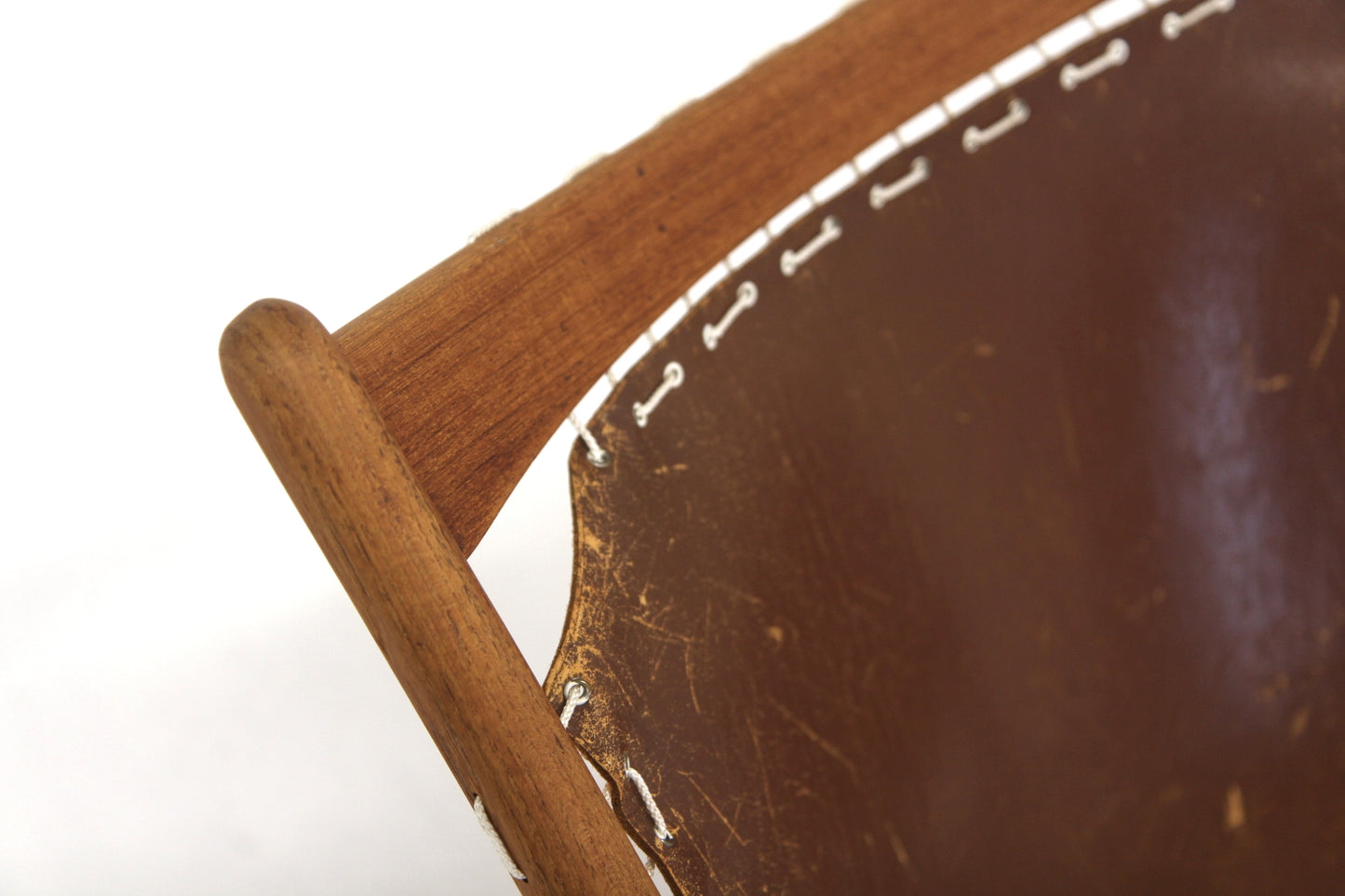 Poltrona "Krysset / The Cross Chair" Fredrik Kayser design danese vintage anni 50 [sw25522] misure L.60 H.73 P.78