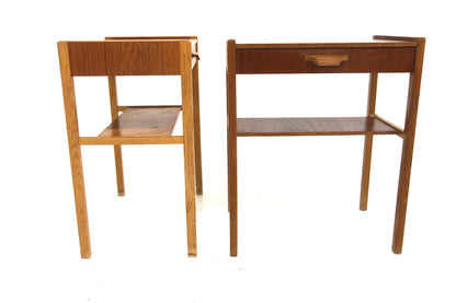 Comodini coppia design svedese vintage anni 60 [sw25582] misure L.45 H.55 P.34