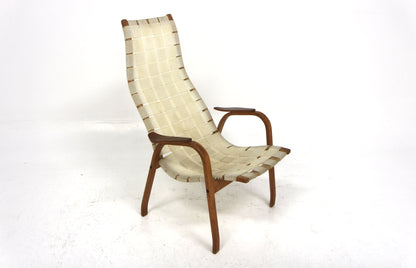 Poltrona "Kurva" Yngve Ekström ESE-möbler design svedese vintage anni 50 [sw25613] misure L.66 H.103 P.80