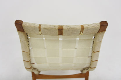 Poltrona "Kurva" Yngve Ekström ESE-möbler design svedese vintage anni 50 [sw25613] misure L.66 H.103 P.80