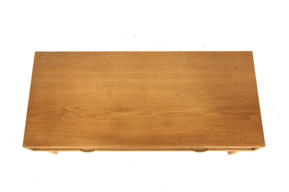 Tavolino portaTv design svedese vintage anni 60 [sw25634] misure L.90 H.32 P.41