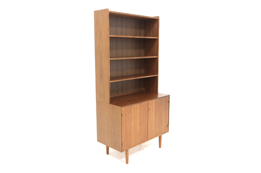 Libreria design svedese vintage anni 60 [sw25732] misure L.90 H.179 P.46