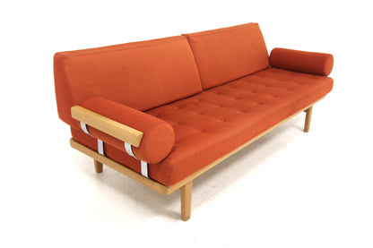 Divano "Carina" Alf Svensson & Yngvar Sandström design svedese vintage anni 60 [sw25807] misure L.210 H.78 P.80
