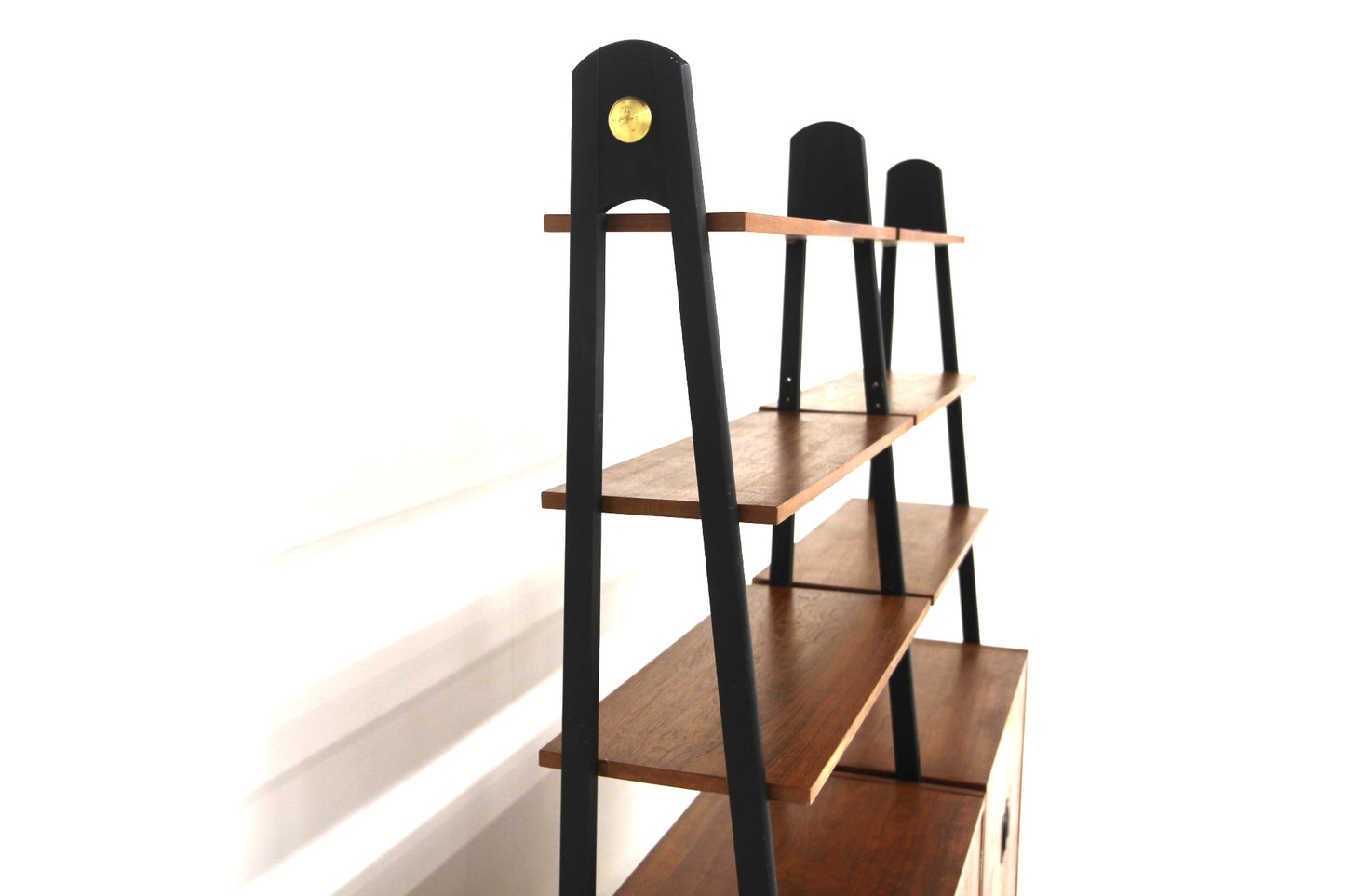 Libreria doppia design svedese vintage anni 50 [sw25833] misure L.157 H.171 P.40
