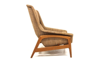 Poltrona "Profil" Folke Ohlsson design svedese vintage anni 60 [sw25842] misure L.85 H.99 P.88