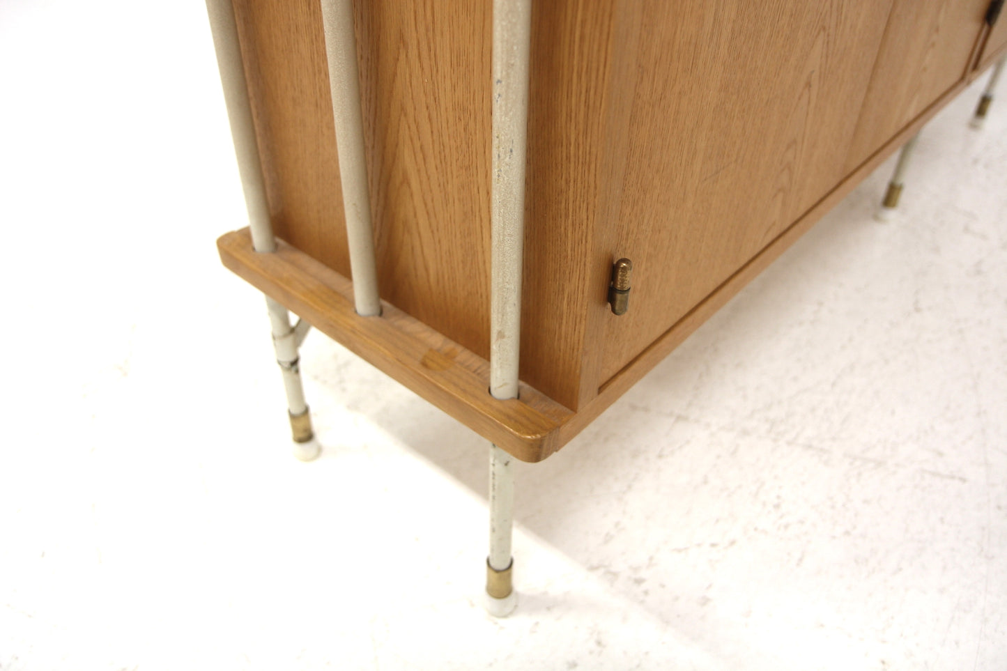 Libreria "Prydno" design svedese vintage anni 50 [sw25843] misure L.131 H.164 P.32