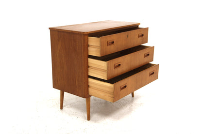 Cassettiera design svedese vintage anni 50 [sw25887] misure L.73 H.68 P.37