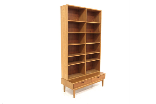 Libreria design svedese vintage anni 60 [sw25904] misure L.110 H.199 P.45
