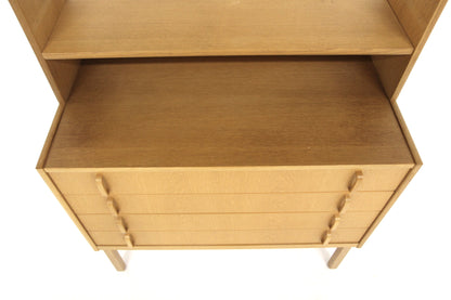 Libreria Bertil Fridhagen design svedese vintage anni 60 [sw25942] misure L.90 H.172 P.46