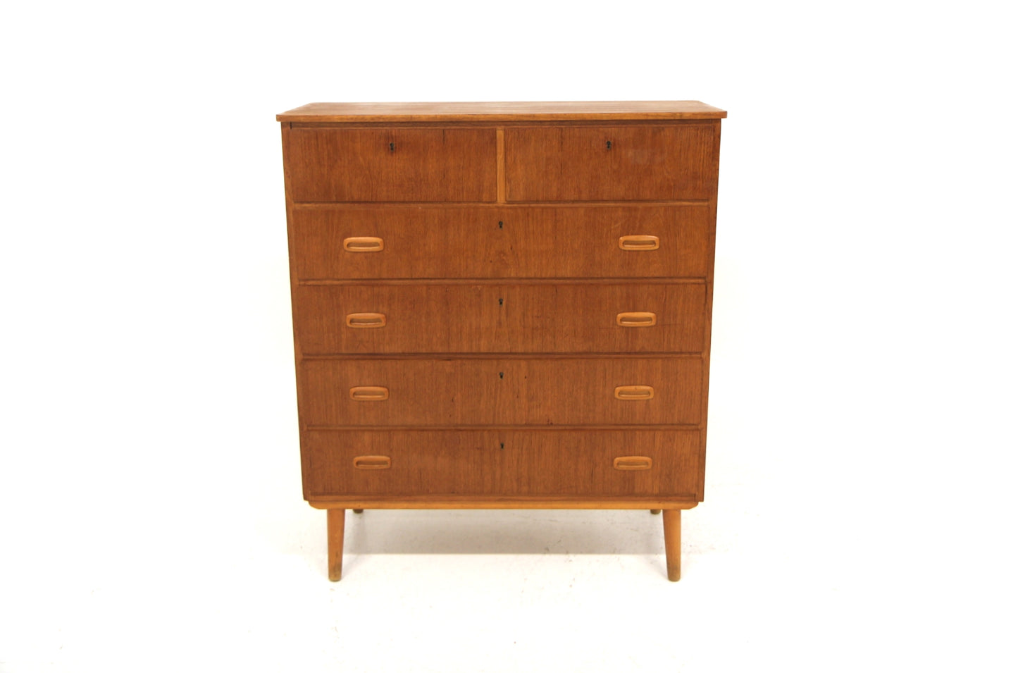 Cassettiera design svedese vintage anni 50 [sw26059] misure L.89 H.102 P.40