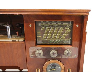 Grammofono Luxor Radio Aktiebolag design svedese vintage anni 50 [sw26237] misure L.91 H.109 P.43