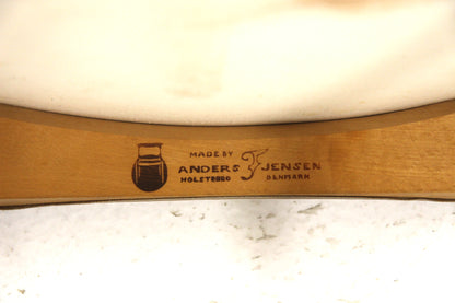 Poggiapiedi Anders Jensen design svedese vintage anni 60 [sw26249] misure L.44 H.33 P.44
