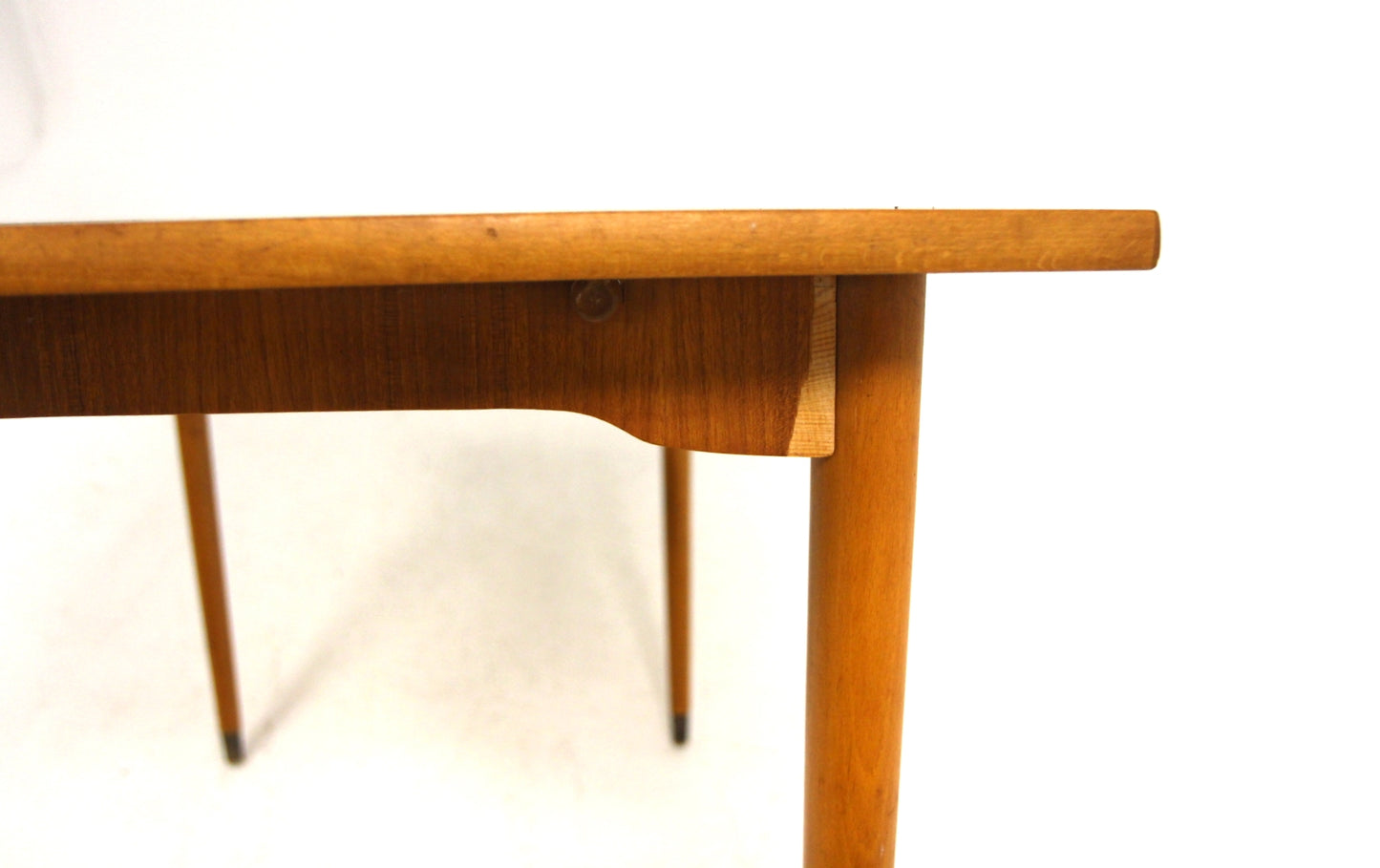Tavolo rettangolare design svedese vintage anni 60 [sw26367] misure 120+38+38 H.75 P.85